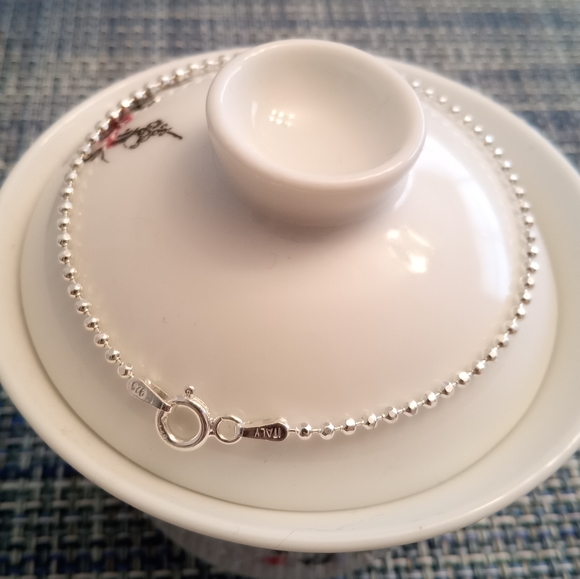 Jewelry - 925S Sterling Silver Beads Bracelet